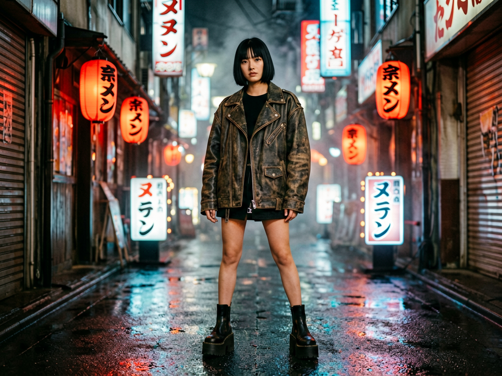 Tokyo street style — Shibuya fashion photography